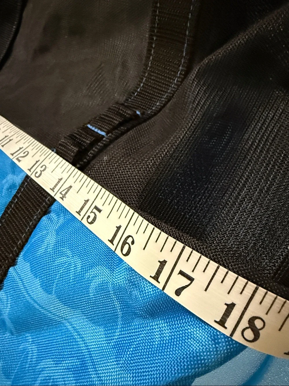 Disney Cruise Member Cruise DVC Blue & Black Tote Bag mesh upper, pool bag Goofy